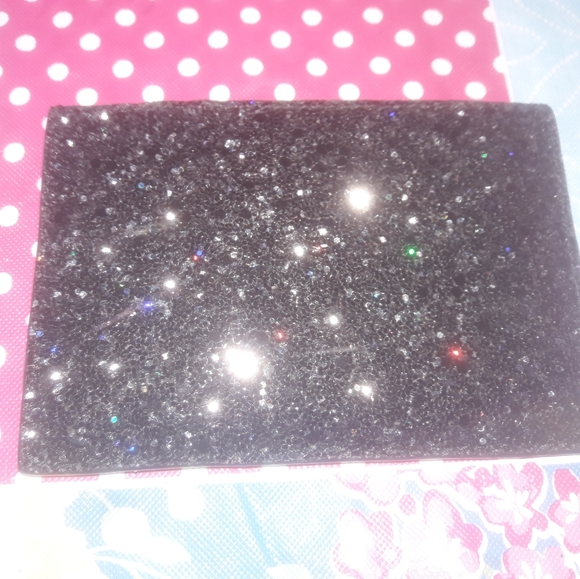 KATE SPADE 3 PIECE MATCHING JOELEY BLACK GLITTER - Picture 2 of 8
